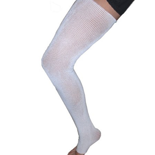 Compression Stockinette EdemaWear X-Large White Foot to Groin B160XL0