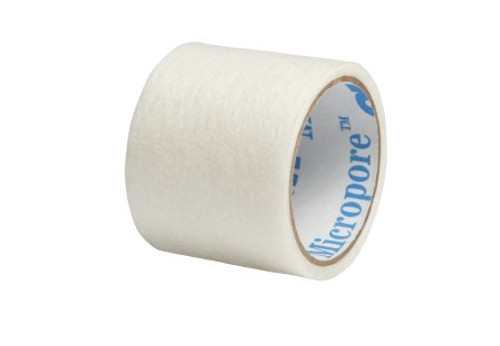 Medical Tape 3M Micropore Paper Tape Plus High Adhesion Paper 1 Inch X 1-1/2 Yard White NonSterile 1532S-1