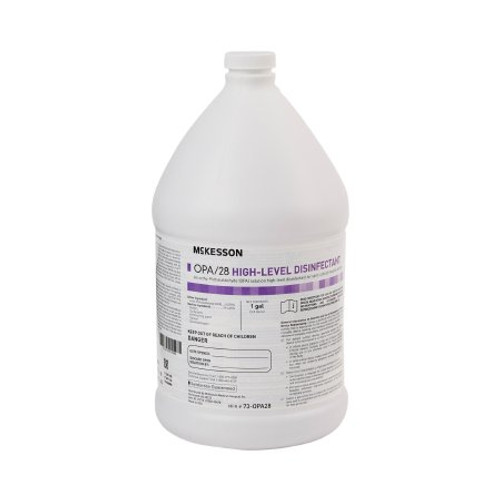 OPA High-Level Disinfectant McKesson OPA/28 RTU Liquid 1 gal. Jug Max 28 Day Reuse 73-OPA28