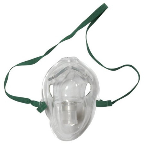 Aerosol Mask Elongated Style Adult One Size Fits Most Adjustable Head Strap / Nose Clip RES2110 Case/50