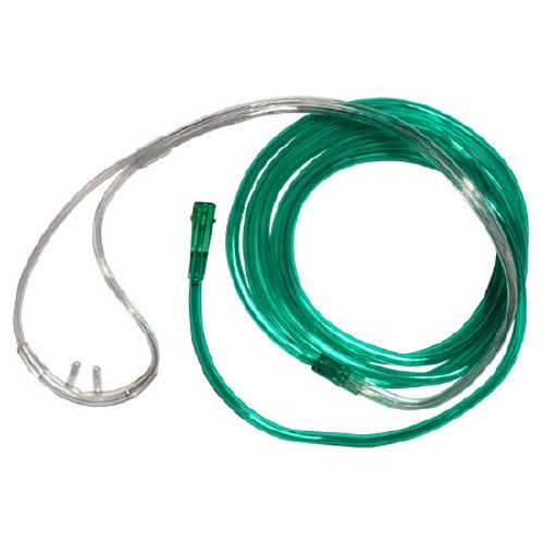 Demand Nasal Cannula Dual Port Delivery Adult Straight Prong / NonFlared Tip RES4147 Case/25