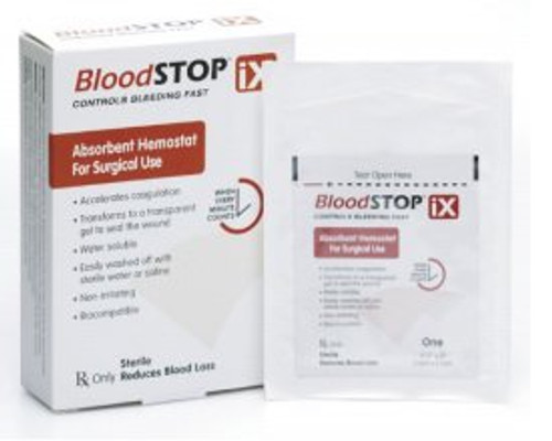 Hemostatic Dressing BloodSTOP iX Sodium Carboxymethyl Cellulose BS-IX-14 Box/12