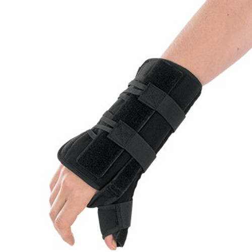 Wrist Brace Apollo Universal Aluminum / Foam Right Hand Black One Size Fits Most 10657 Each/1