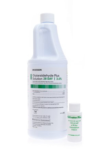 Glutaraldehyde High-Level Disinfectant REGIMEN Activation Required Liquid 32 oz. Bottle Max 28 Day Reuse 343