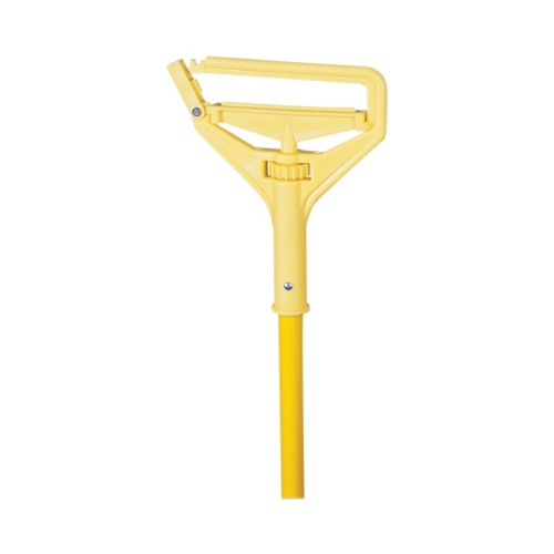 Mop Handle O Dell Quick Change 60 Inch Length Fiberglass Yellow Thumbwheel / Side Gate Connection C-8P60