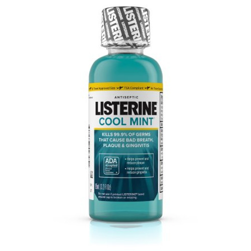 Mouthwash Listerine 3.2 oz. Cool Mint Flavor 50312547427956