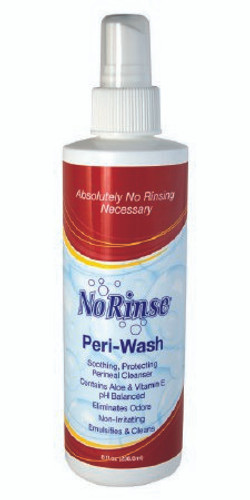 Rinse-Free Perineal Wash No Rinse Liquid 8 oz. Bottle Scented 00700 Case/12