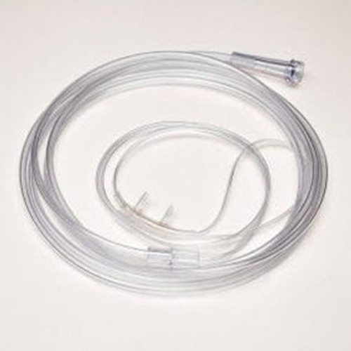 ETCO2 Nasal Sampling Cannula with O2 Delivery Micro Flow Delivery Salter-Style Micro Adult Curved Prong / NonFlared Tip 1616-4-50