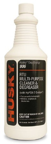 Husky Oxy/Orange Surface Cleaner / Degreaser Peroxide Based Manual Pour Liquid 32 oz. Bottle Citrus Scent NonSterile HSK-906-03