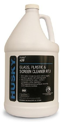 Husky Glass / Surface Cleaner Manual Pour Liquid 1 Quart Bottle Mild Scent NonSterile HSK-420-03