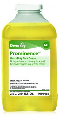 Floor Cleaner Diversey UHS SC Liquid 2.5 Liter Bottle Ammonia Scent Manual Pour DVS94529497 Case/2