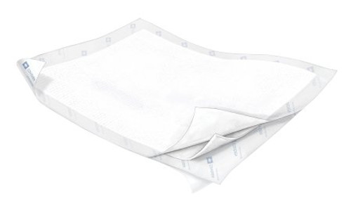Underpad Wings Quilted Premium MVP 23 X 36 Inch Disposable Airlaid Heavy Absorbency P2336MVP