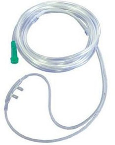 Nasal Cannula with Ear Cushions Low Flow Delivery Salter-Style TLCannula Adult Curved Prong / NonFlared Tip 1606BTLC-0-25