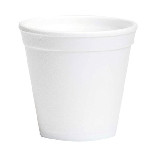 Drinking Cup WinCup 12 oz. White Styrofoam Disposable C12A Case/1