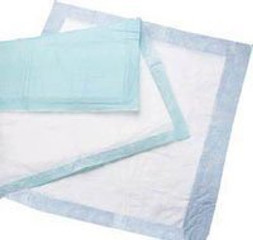 Underpad Deluxe 17 X 24 Inch Disposable Polymer Heavy Absorbency 1002