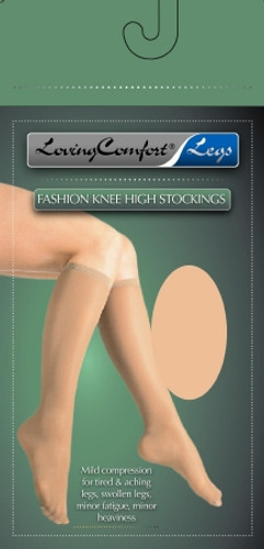 Compression Stocking Knee High X-Large Black 1648 BLA XL