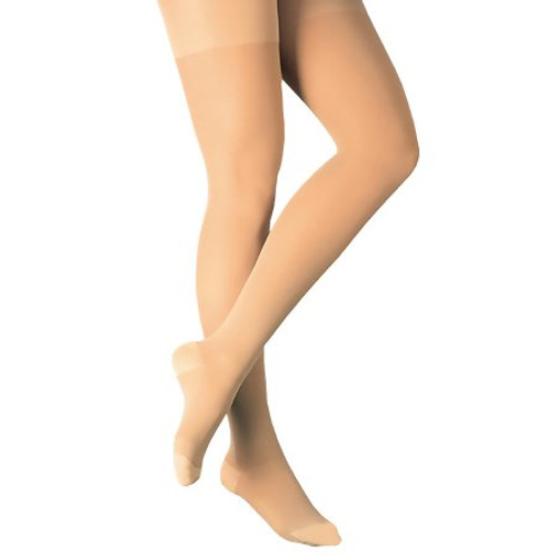 Compression Stocking Loving Comfort Thigh High Large Beige Closed Toe 1673 BEI LG