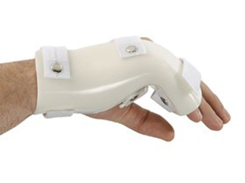 Boxer Fracture Splint with MP Flexion G-Force Plastic / Foam Left Hand White X-Large 52508 Each/1 Boxer Fracture Splint with MP Flexion G-Force Plastic / Foam Left Hand White X-Large 52508 Each/1