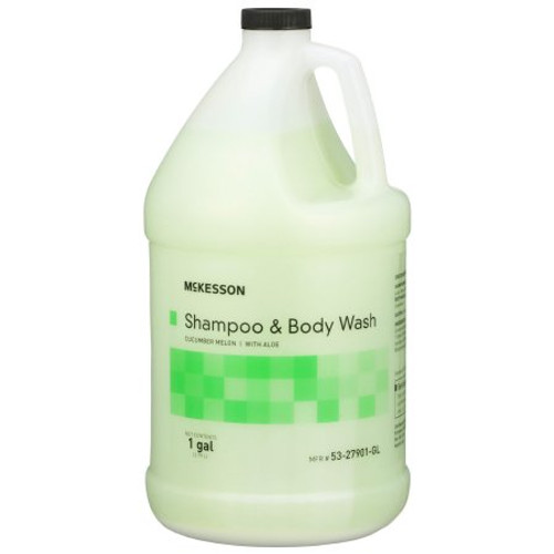 Shampoo and Body Wash McKesson 1 gal. Jug Cucumber Melon Scent 53-27901-GL