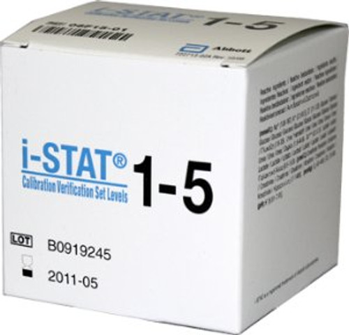 Coagulation Control i-STAT INR Prothrombin Time Test / International Normalized Ratio PT / INR Level 1 10 Vials 06P1713 Box/10