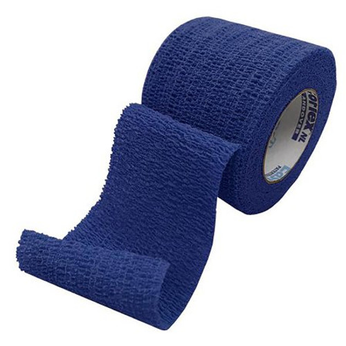 Cohesive Bandage Co-FlexMed 2 Inch X 5 Yard 16 lbs. Tensile Strength Self-adherent Closure Blue NonSterile 7200BL