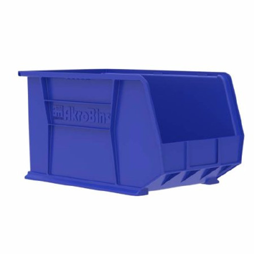 Storage Bin AkroBins Blue Industrial Grade Polymers 10 X 11 X 18 Inch 30260BLUE