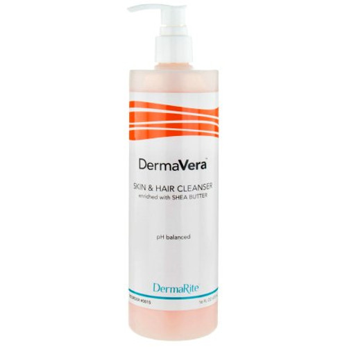 Shampoo and Body Wash DermaVera 16 oz. Pump Bottle Scented 0015