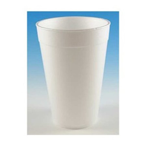 Drinking Cup WinCup 32 oz. White Styrofoam Disposable C3234