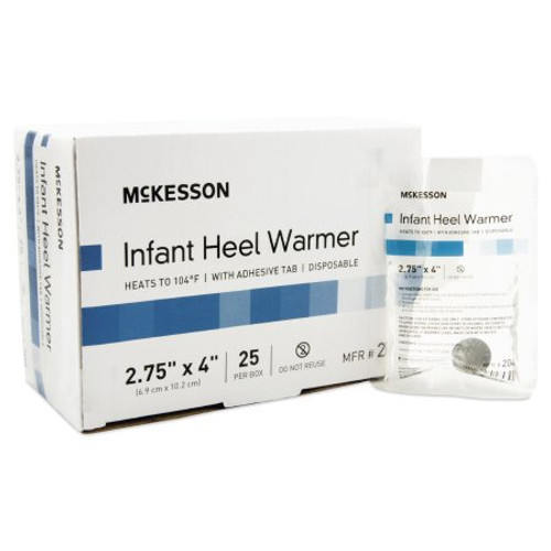Instant Infant Heel Warmer McKesson Heel One Size Fits Most Sodium Acetate / Water Disposable 204