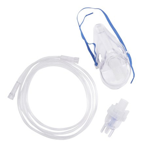 McKesson Handheld Nebulizer Kit Small Volume 10 mL Medication Cup Universal Aerosol Mask Delivery 32643
