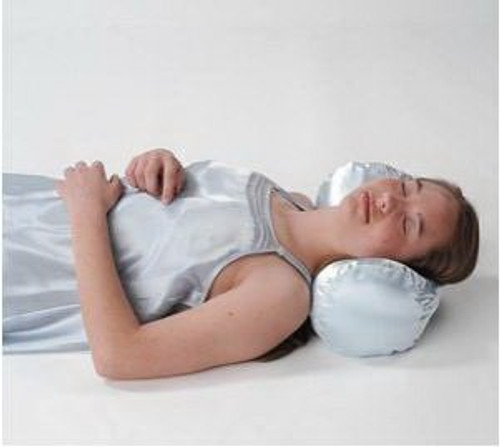 Cervical Roll Pillow Soft 7 X17 Inch White 1001 Each/1
