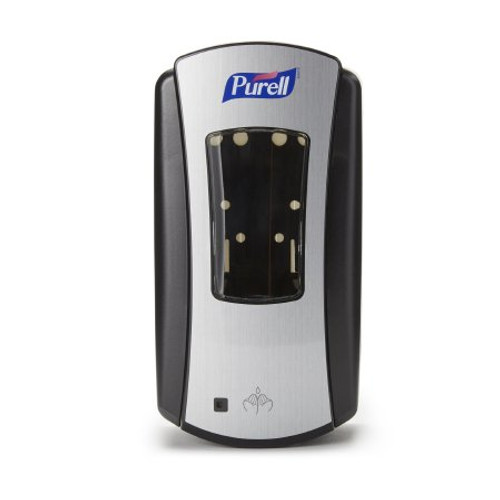 Hand Hygiene Dispenser Purell LTX-12 Brushed Chrome / Black Plastic Touch Free 1200 mL Wall Mount 1928-04