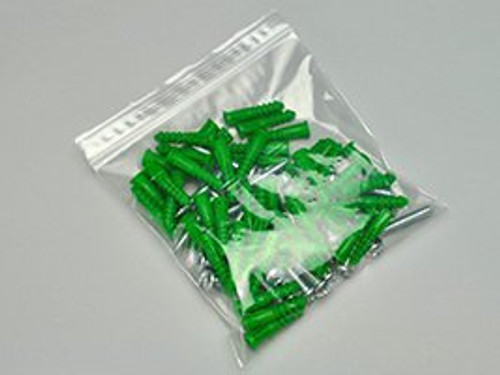 Reclosable Bag Clear Line 13 X 18 Inch LDPE Clear Zipper / Seal Top Closure F41318K