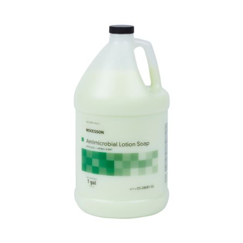 Antimicrobial Soap McKesson Lotion 1 gal. Jug Herbal Scent 53-28081-GL