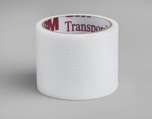 Medical Tape 3M Transpore White Single Use Roll Plastic 1 Inch X 1-1/2 Yard White NonSterile 1534S-1