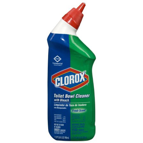 Clorox Commercial Solutions Toilet Bowl Cleaner Manual Squeeze Gel 24 oz. Bottle Fresh Scent NonSterile 00031CT
