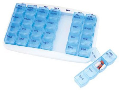 Pill Organizer MediChest 7 Day 4 Dose 70600