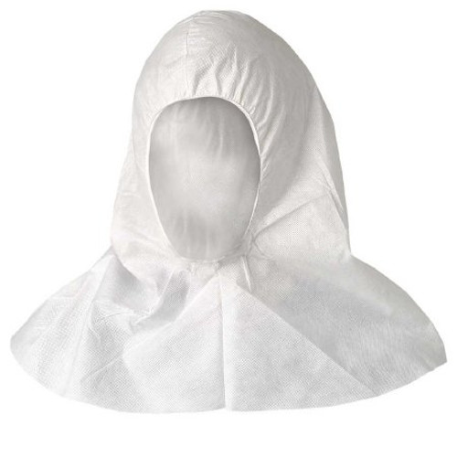 Protective Hood KleenGuard A20 One Size Fits Most White Elastic Closure 36890 Case/100