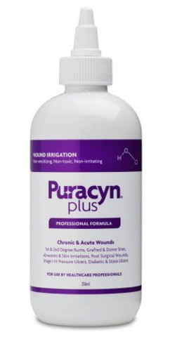 Wound Irrigation Solution Puracyn Plus 8 oz. Twist Cap Bottle Hypochlorous Acid 0.24% 6508