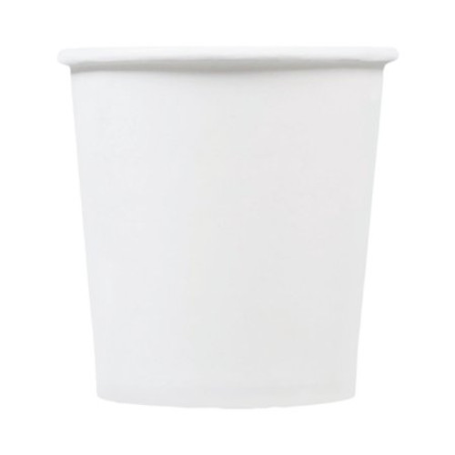 Drinking Cup Solo 4 oz. White Polyethylene Coated Paper Disposable 374W-2050