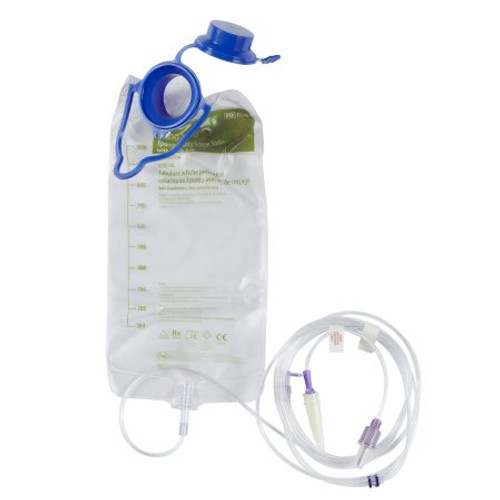 Enteral Feeding Pump Spike Set with Bag Kangaroo epump ENPlus 1000 mL DEHP-Free PVC 775100