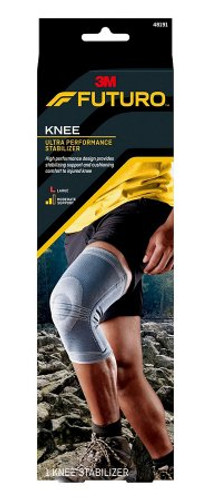 Knee Stabilizer 3M Futuro Medium Pull-On 14 to 16 Inch Calf Circumference / 16-1/2 to 18-1/2 Inch Thigh Circumference Left or Right Knee 48190ENR Case/12