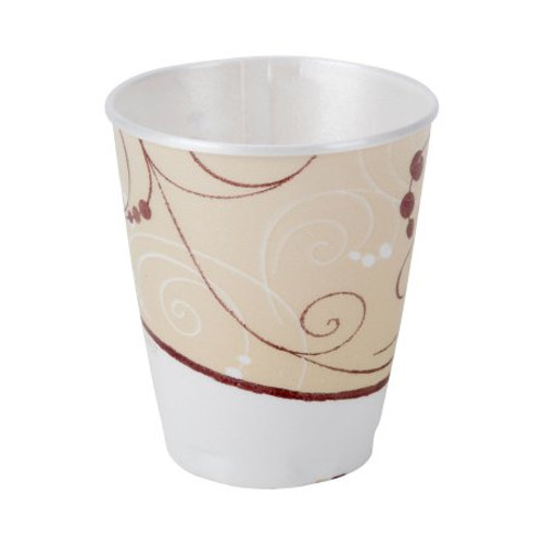 Drinking Cup Trophy Plus 8 oz. Symphony Print Paper Disposable X8-J8002