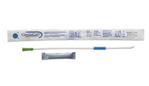 Urethral Catheter GentleCath Straight Tip Hydrophilic Coated PVC 18 Fr. 16 Inch 509014 Box/10