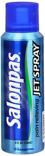 Topical Pain Relief Salonpas 3% - 10% Strength Menthol / Methyl Salicylate Spray 4 oz. 34658144004 Each/1