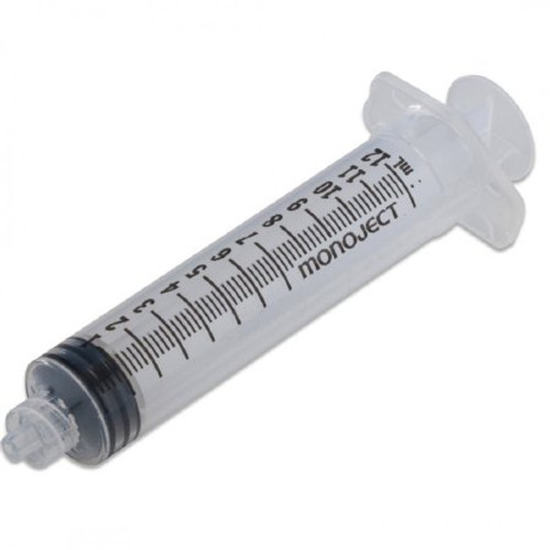 Syringe with Hypodermic Needle Monoject 3 mL 20 Gauge 3/4 Inch Detachable Needle Without Safety 8881513025