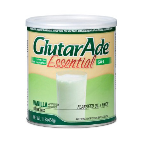 GA-1 Oral Supplement GlutarAde Essential Vanilla Flavor 400 Gram Can Powder 120462