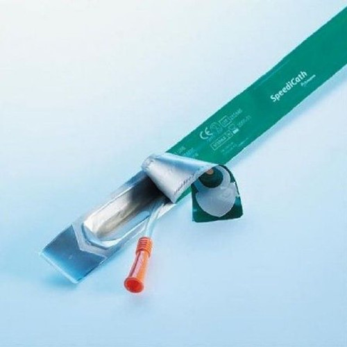 Intermittent Catheter Kit SpeediCath Straight Tip 16 Fr. Without Balloon Hydrophilic Coated Polyurethane 28485