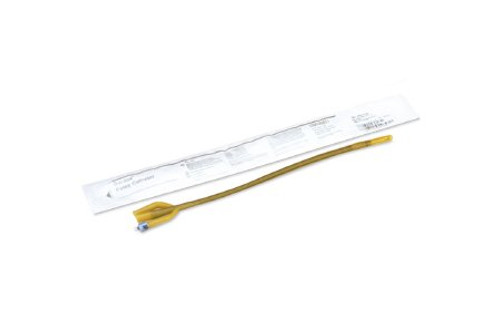 Foley Catheter Bardex I.C. 2-Way Standard Tip 5 cc Balloon 18 Fr. Silver Hydrogel Coated Latex 0165SI18