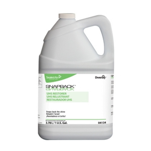 Floor Finish Diversey Snapback Liquid 1 gal. Jug Mild Scent Manual Pour DVS904116 Case/4 Floor Finish Diversey Snapback Liquid 1 gal. Jug Mild Scent Manual Pour DVS904116 Case/4